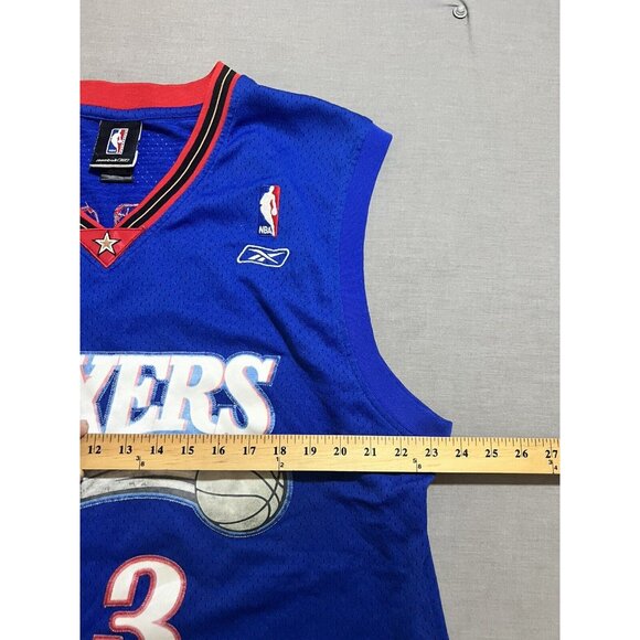 Allen Iverson #3 SIXERS Men’s 10th Anniversary Limited Edition 32 of 360 Jersey. - Picture 13 of 16